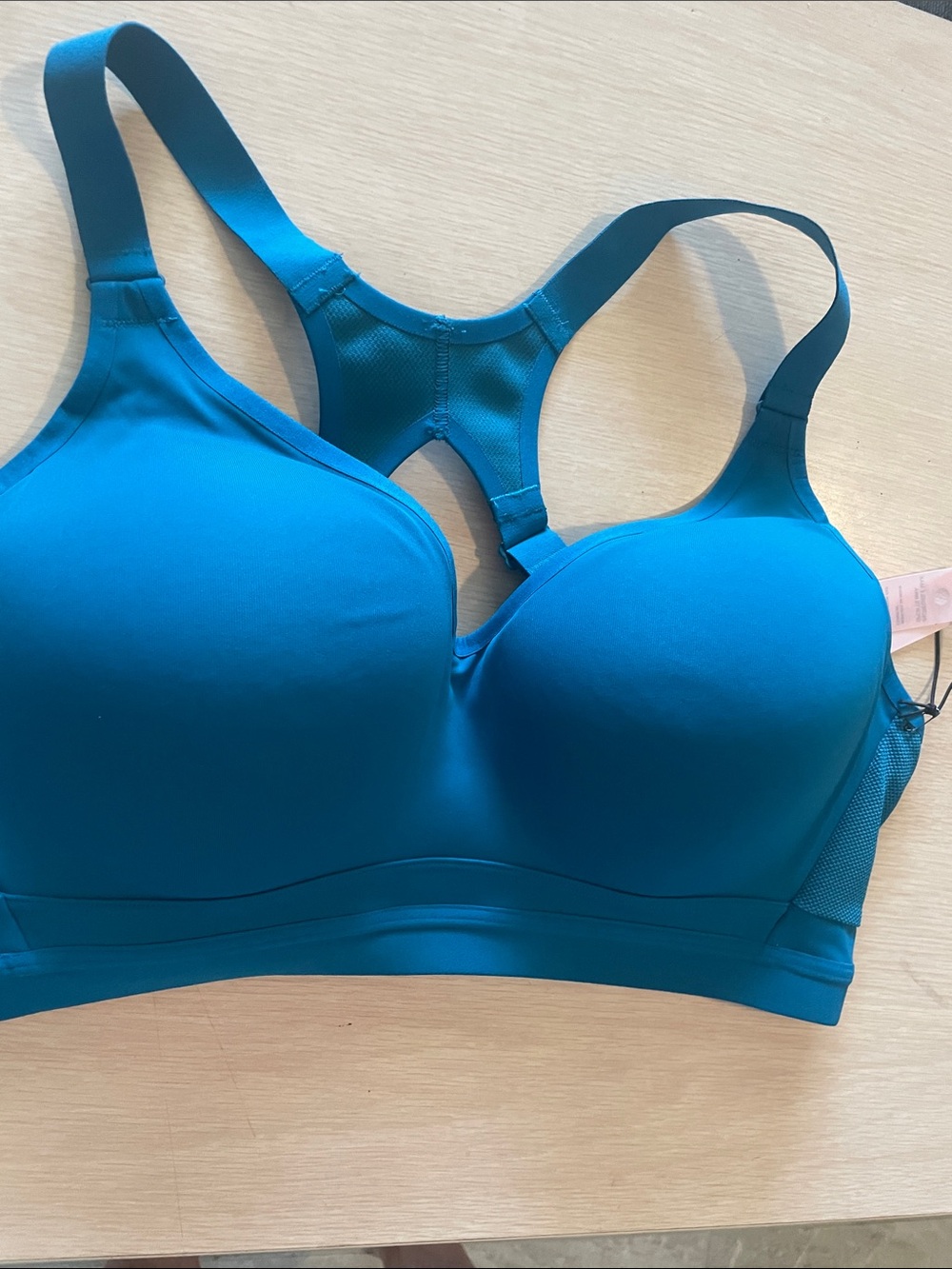 NEW Women’s Teal Racerback Sports Bra - Supportive Comfort